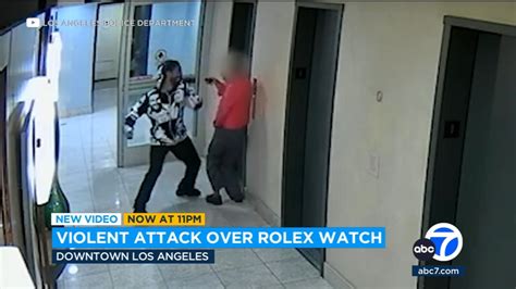 man choked unconcious in rolex watch robbery|Suspect Arrested in Violent Daylight Rolex Robbery in  .